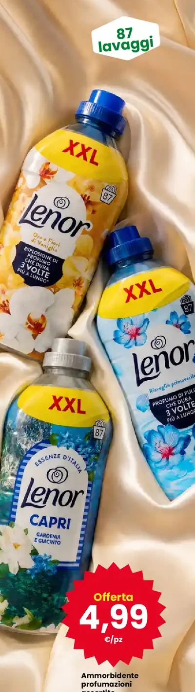 Ammorbidente profumazioni assortite Lenor