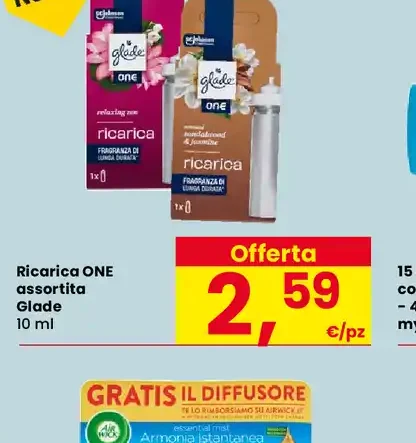 Ricarica ONE assortita Glade
