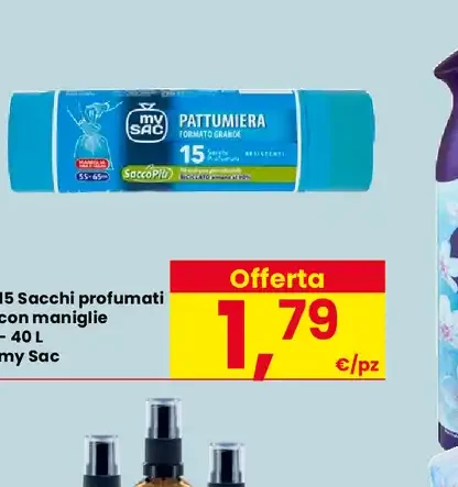 Sacchi profumati con maniglie My Sac