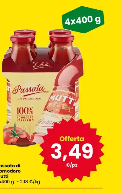 Passata di pomodoro Mutti