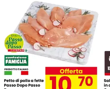 Petto di pollo a fette Passo Dopo Passo Despar