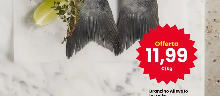 Branzino allevato in Italia