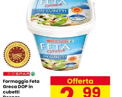 Formaggio feta greca DOP
