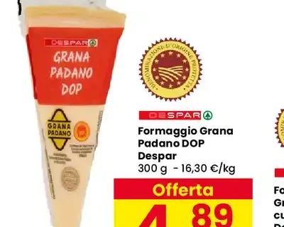 Formaggio Grana Padano DOP