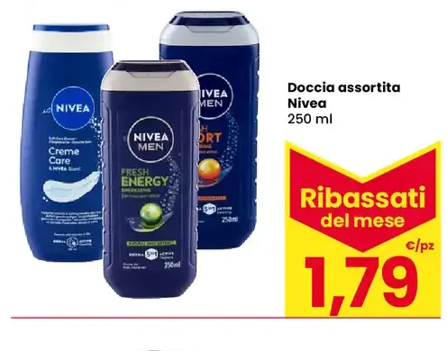 Doccia assortita