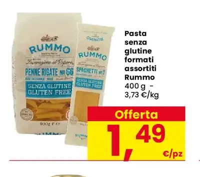 Pasta senza glutine Rummo