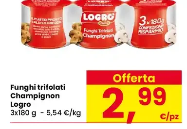 Funghi trifolati champignon Logro