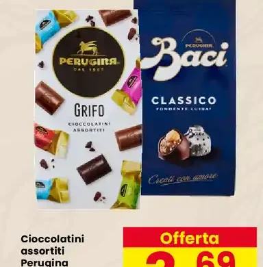 Cioccolatini assortiti Perugina