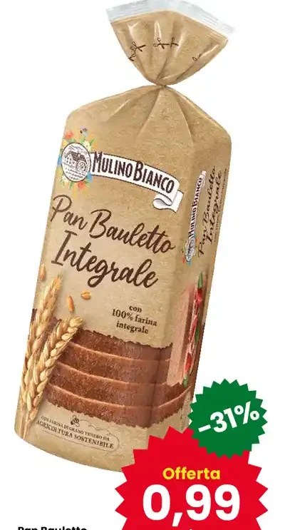 Pan Bauletto Integrale Mulino Bianco