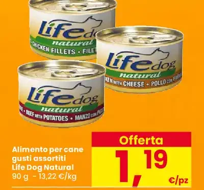 Alimento per cane Life Dog Natural