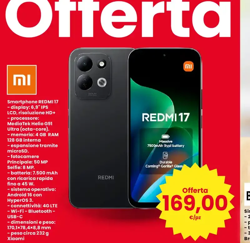 Smartphone Redmi 17