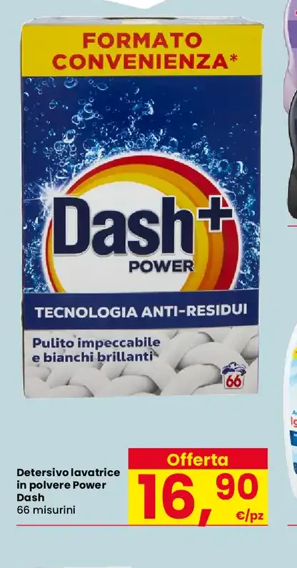 Detersivo lavatrice in polvere Power Dash