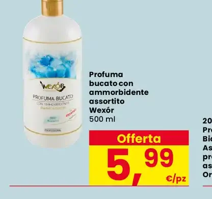 Profuma bucato con ammorbidente assortito Wexór