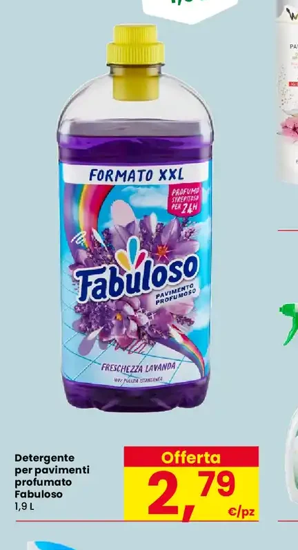 Detergente per pavimenti profumato Fabuloso