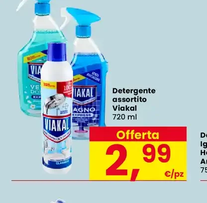 Detergente assortito Viakal