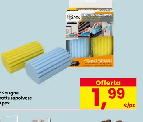 Spugne catturapolvere Apex