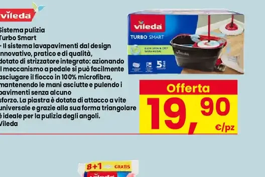 Sistema pulizia Turbo Smart
