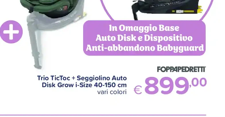 Trio TicToc + Seggiolino Auto