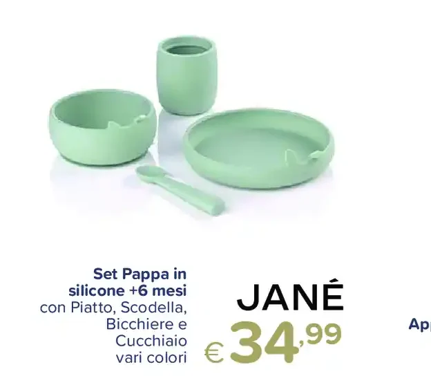 Set pappa in silicone