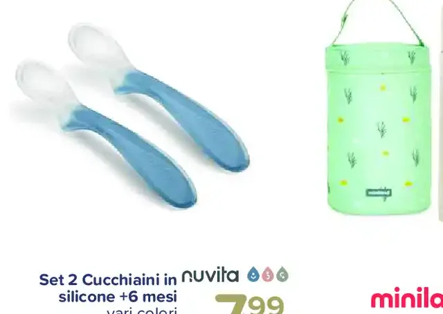 Set cucchiaini in silicone