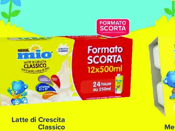 Latte di crescita classico Mio