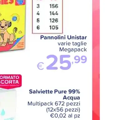 Pannolini Unistar
