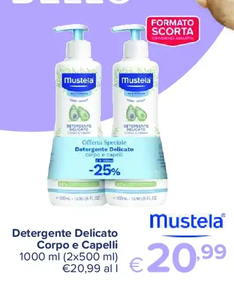 Detergente delicato corpo e capelli