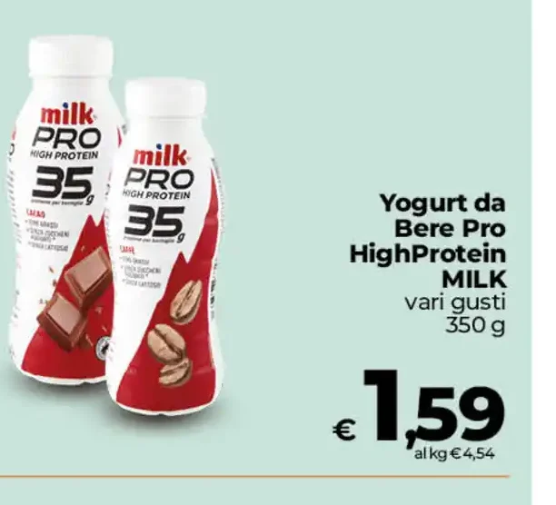 Yogurt da bere Pro High Protein Milk