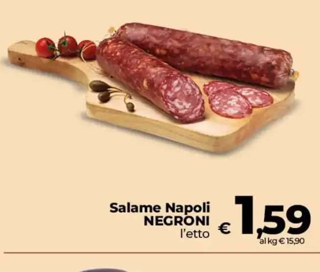 Salame Napoli Negroni