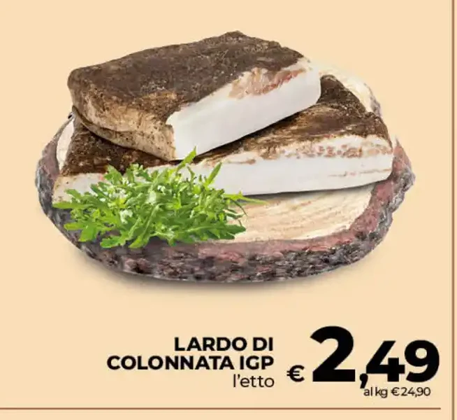 Lardo di Colonnata IGP