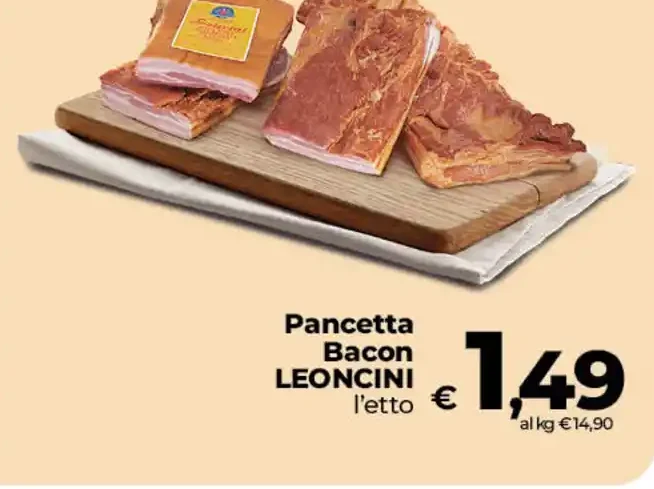 Pancetta Bacon Leoncini
