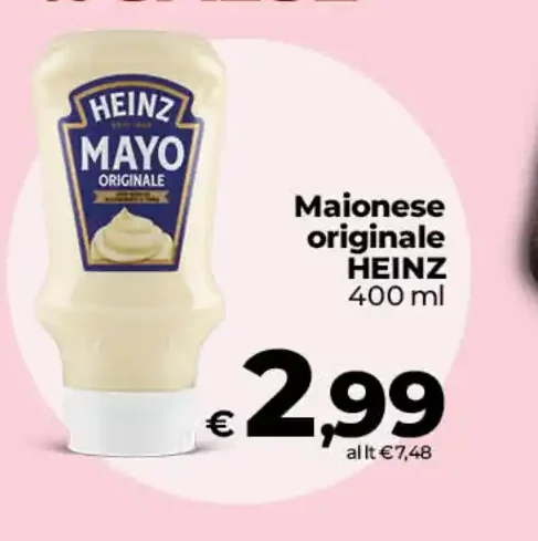 Maionese originale Heinz