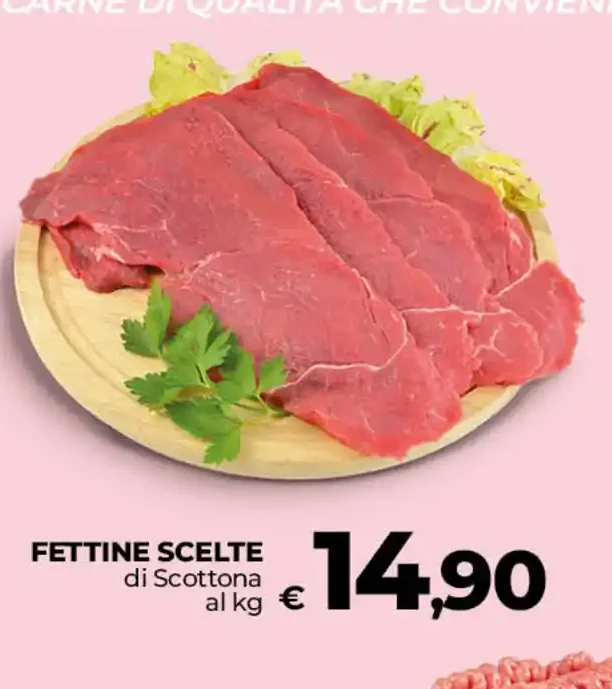 Fettine scelte di scottona