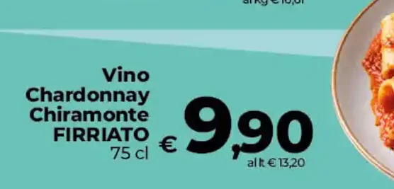 Vino Chardonnay Chiaramonte Firriato