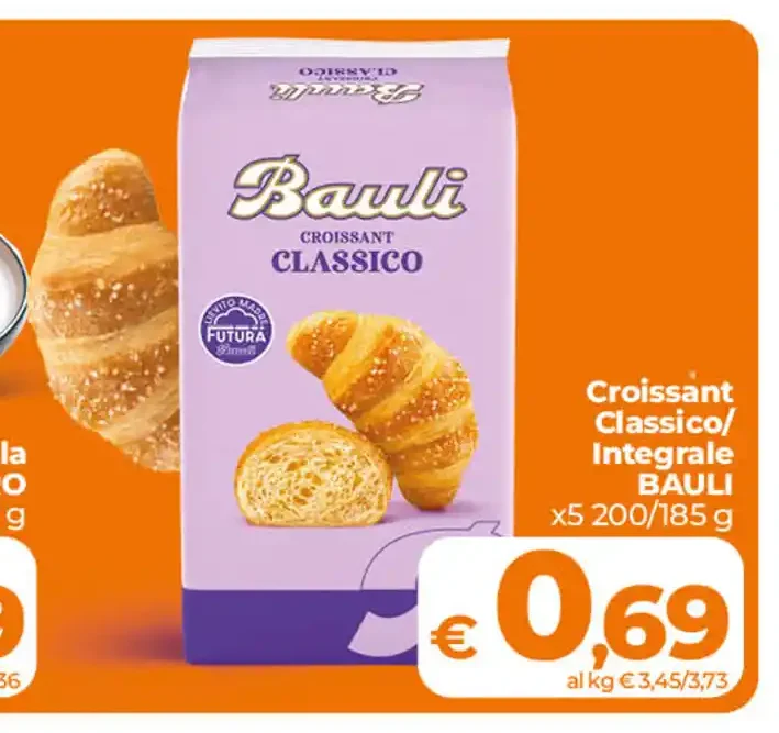 Croissant Classico/Integrale Bauli