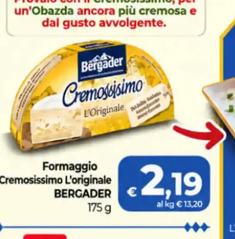 Formaggio Cremossimo l'Originale Bergader