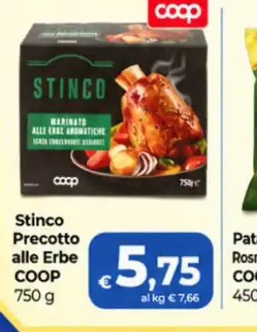 Stinco precotto alle erbe Coop