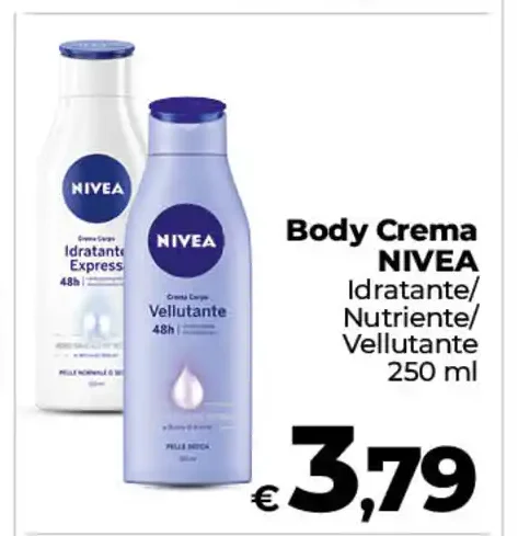 Body crema Nivea