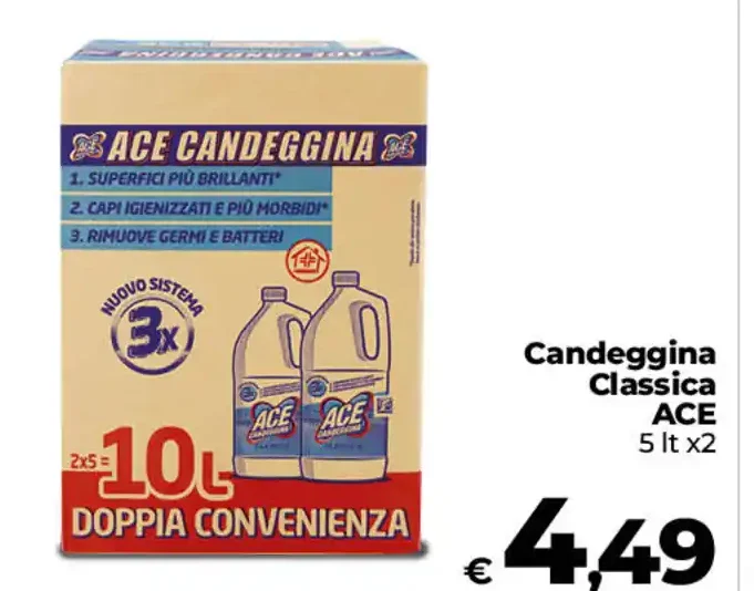 Candeggina classica Ace