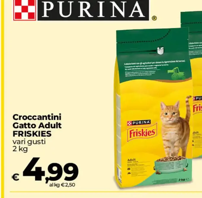 Croccantini gatto adulto Friskies