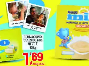 Formaggino classico Mio Nestlé