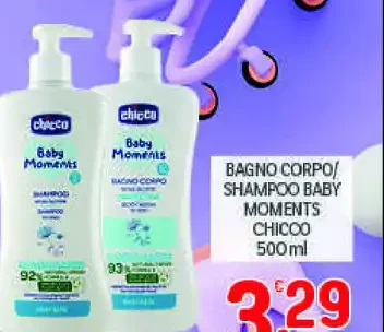 Bagno corpo/shampoo Baby Moments Chicco