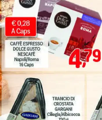 Caffè espresso Dolce Gusto Nescafé Napoli/Roma