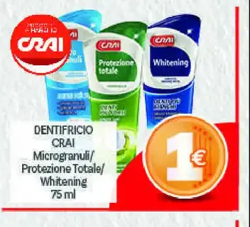 Dentifricio Crai