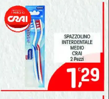 Spazzolino interdentale medio Crai