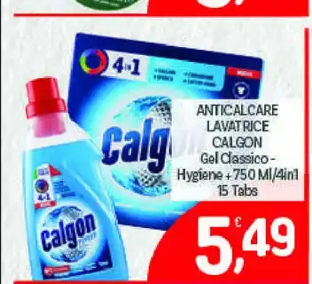 Anticalcare lavatrice Calgon