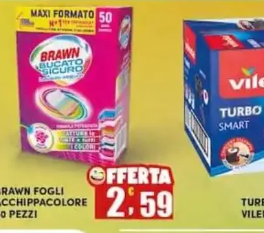 Fogli acchiappacolore Brawn