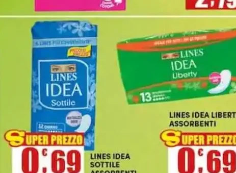Lines Idea assorbenti