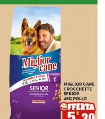 Crocchette cane Senior pollo