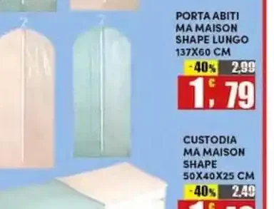 Porta abiti lungo